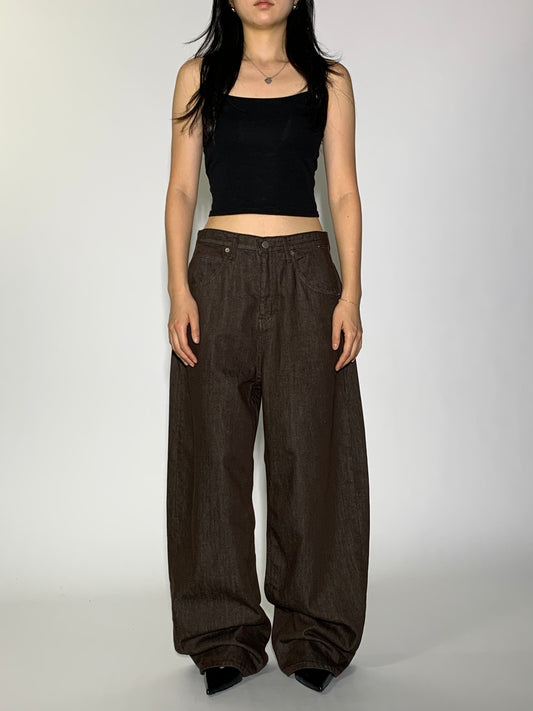 BROWN NON FADE SET - DENIM
