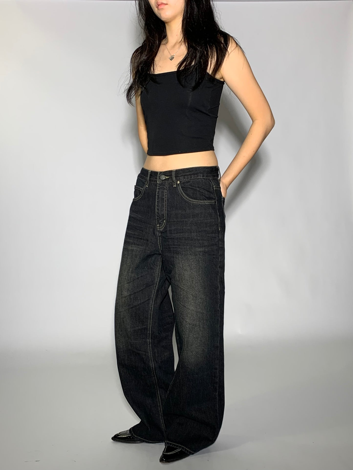 DEEP STRAIGHT SET - DENIM