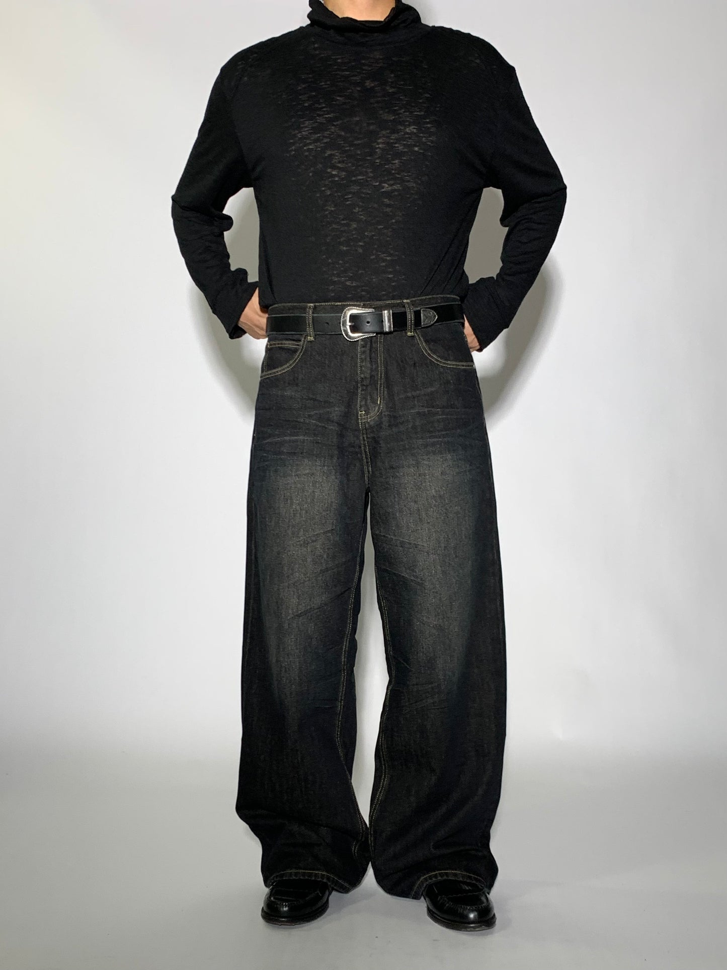 DEEP STRAIGHT SET - DENIM