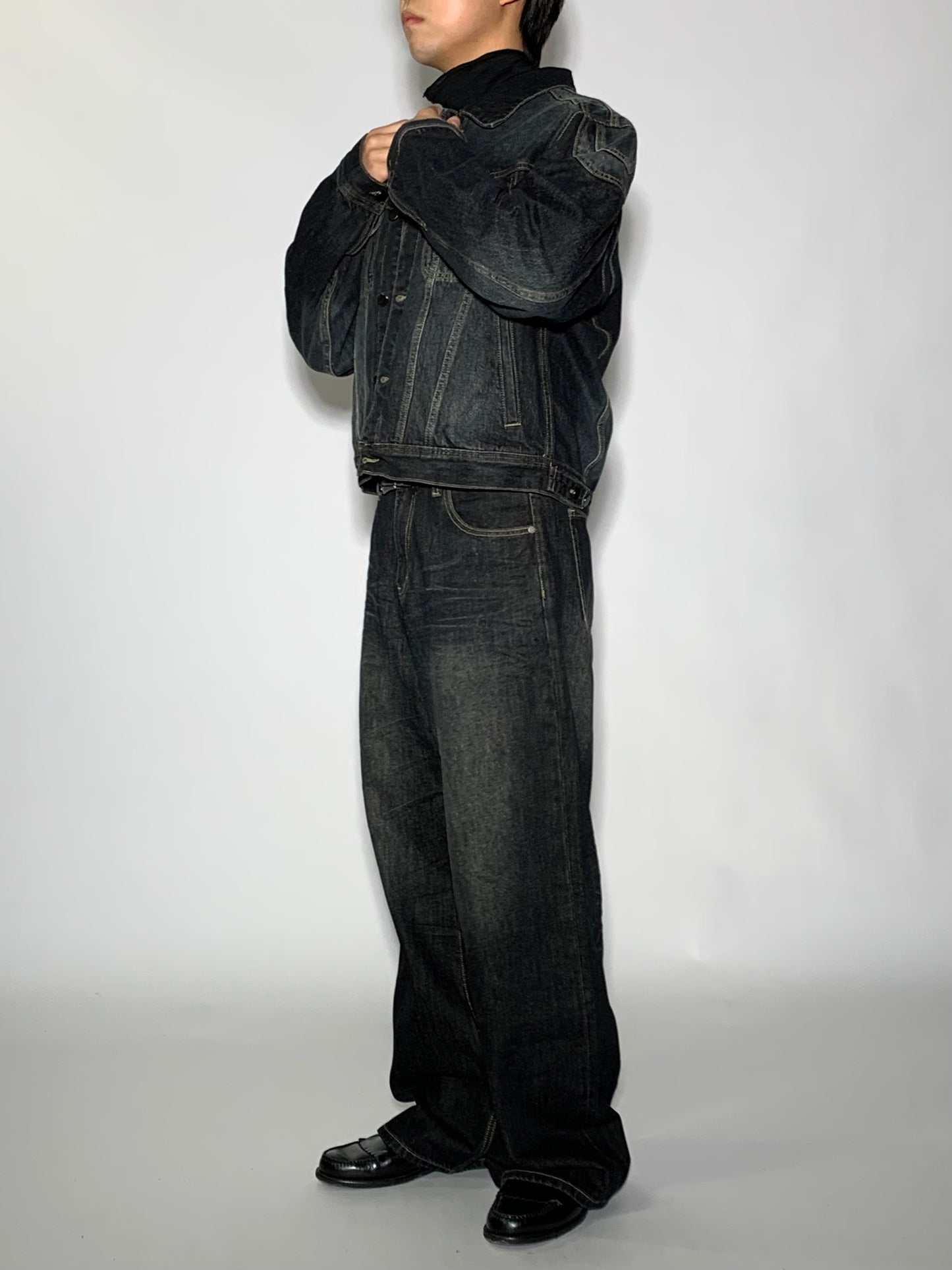 DEEP STRAIGHT SET - JACKET