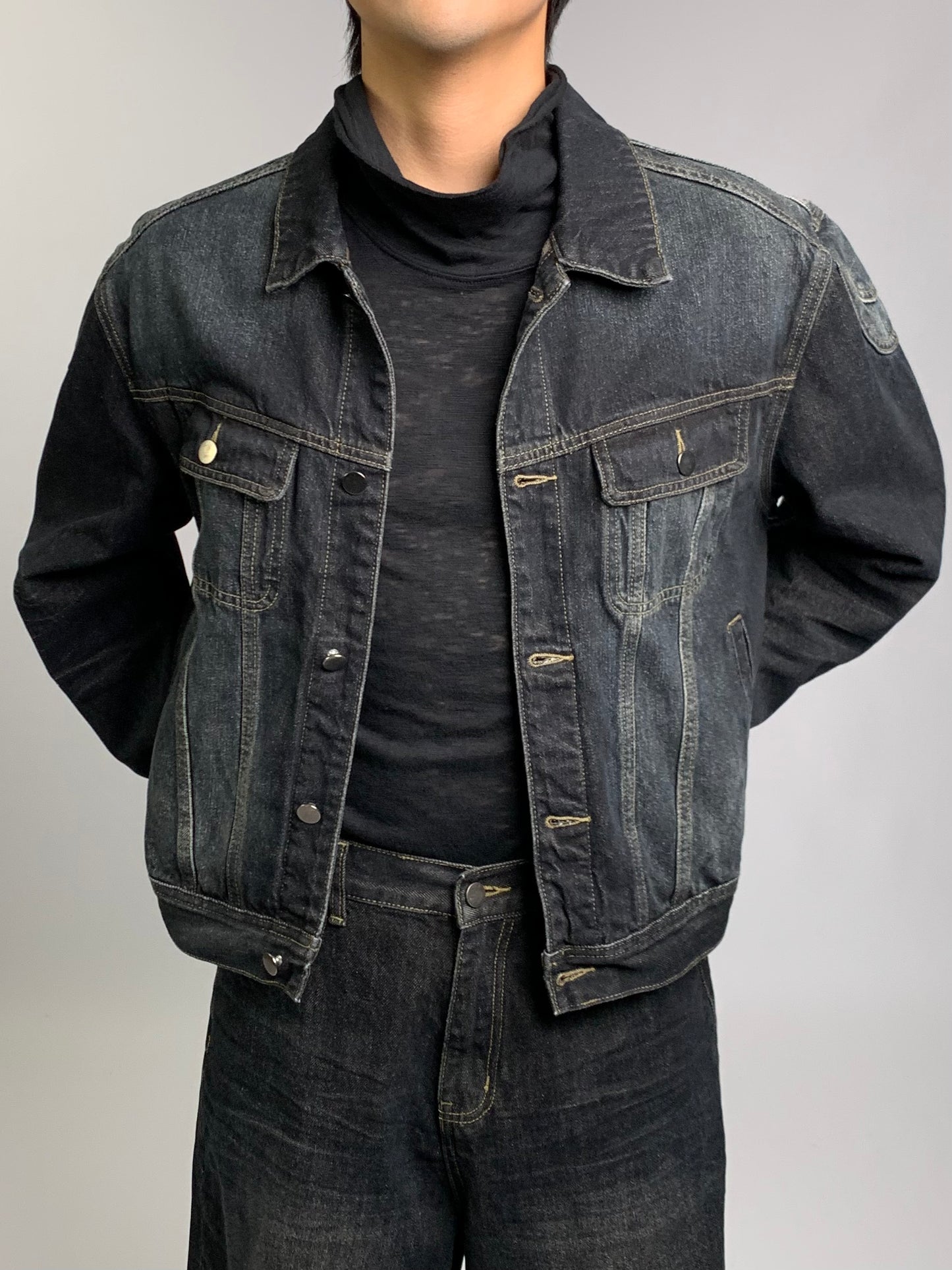 DEEP STRAIGHT SET - JACKET