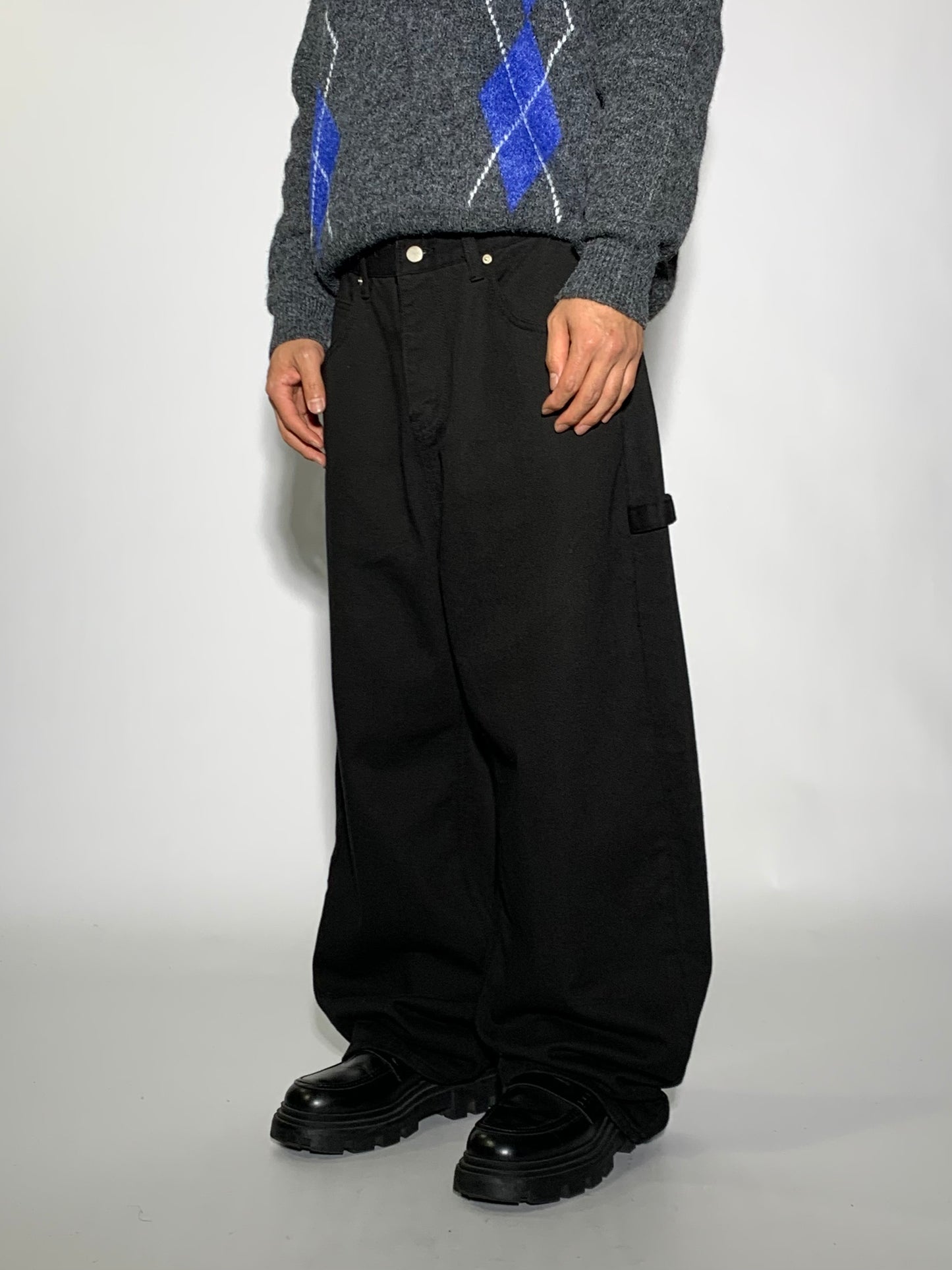 CURVE WIDE PANTS
