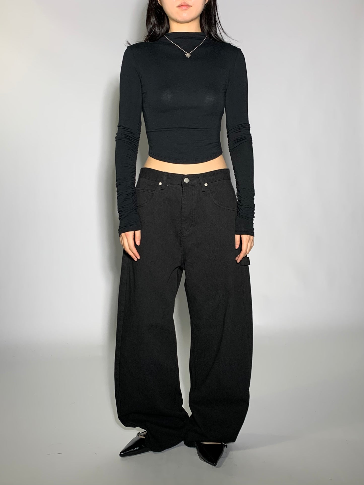 CURVE WIDE PANTS