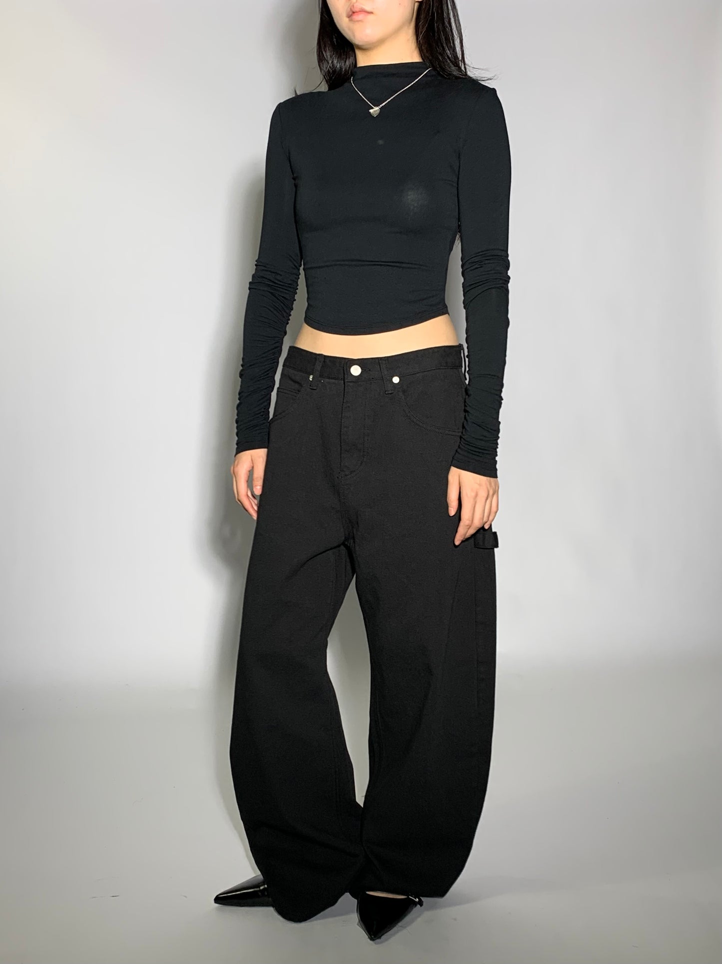 CURVE WIDE PANTS
