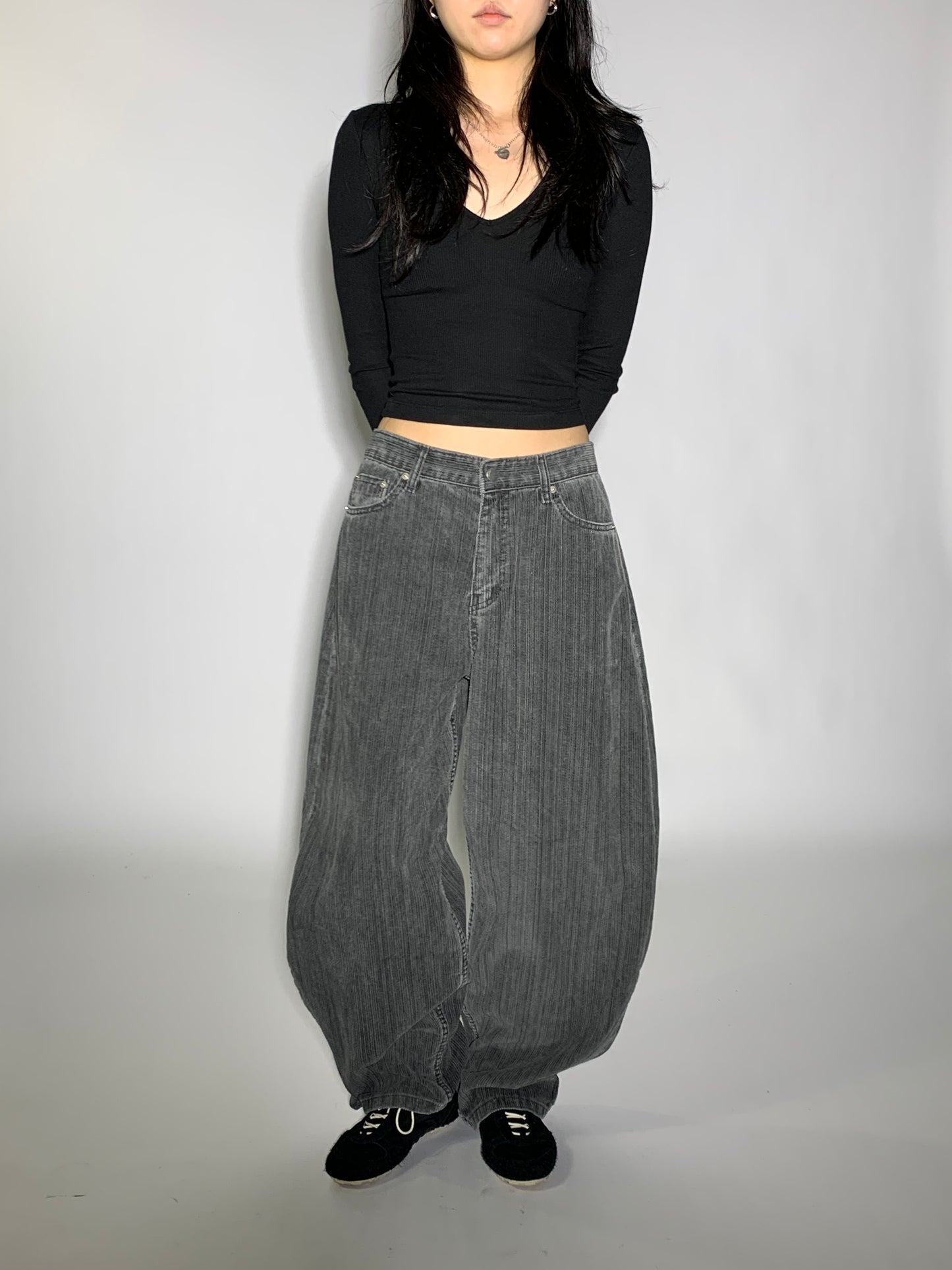 STRIPE CORDUROY PANTS
