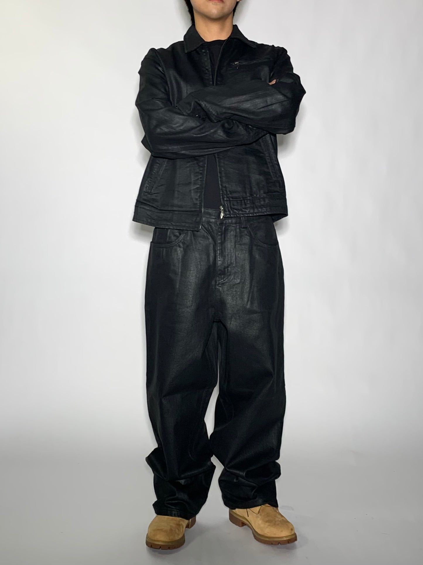 WAX SET - COATED PANTS