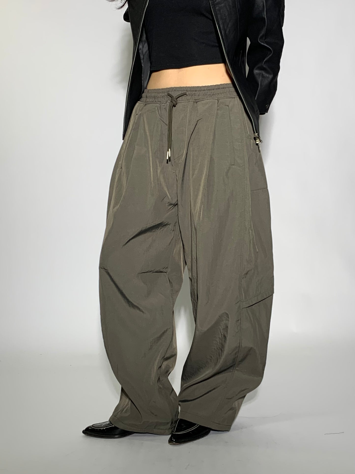 FLEECE NYLON PANTS