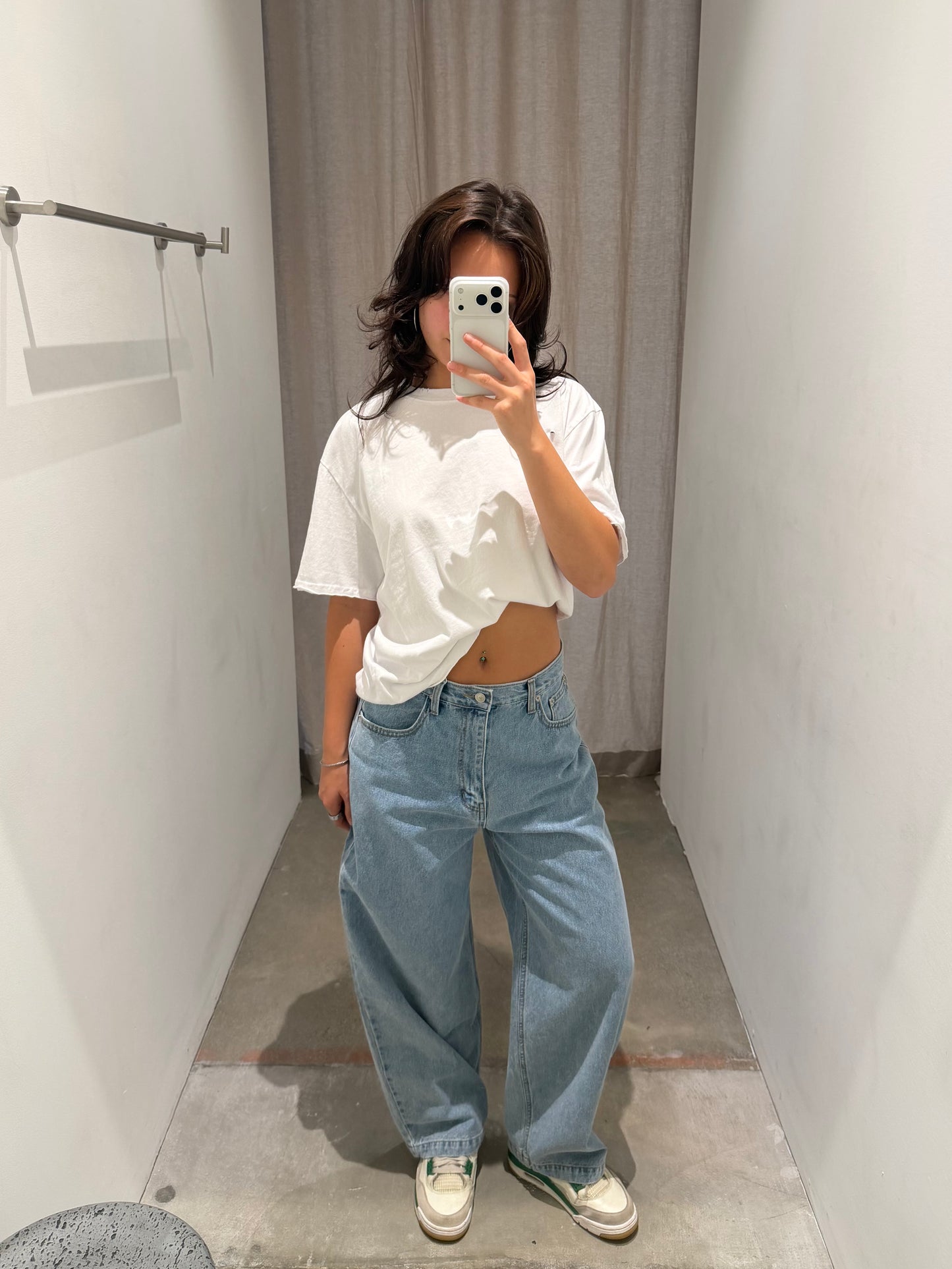 SEMI BARREL DENIM
