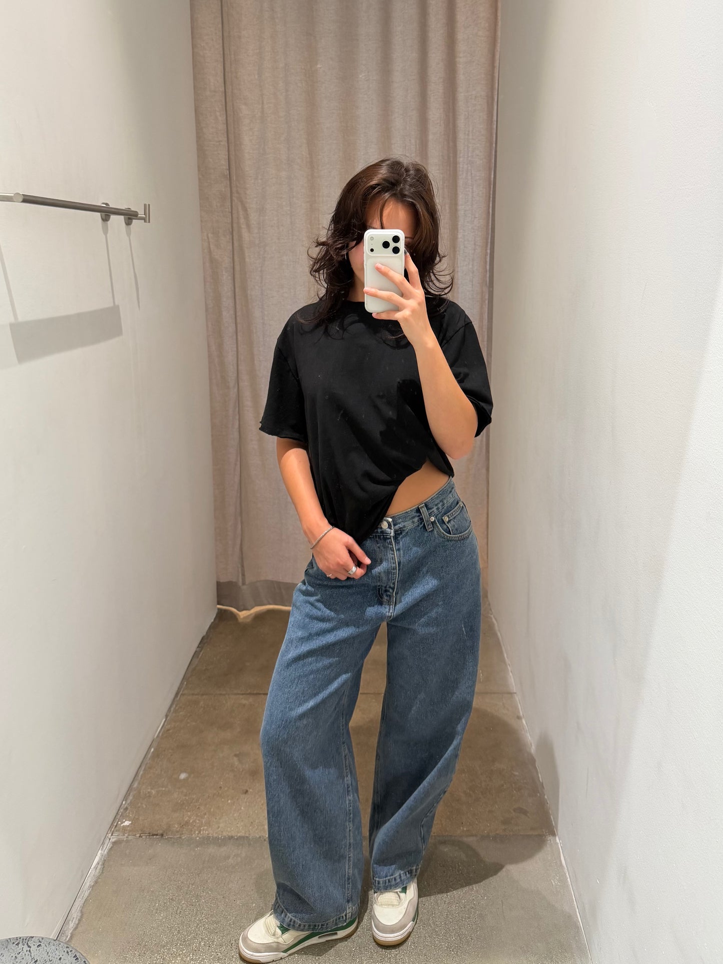 SEMI BARREL DENIM