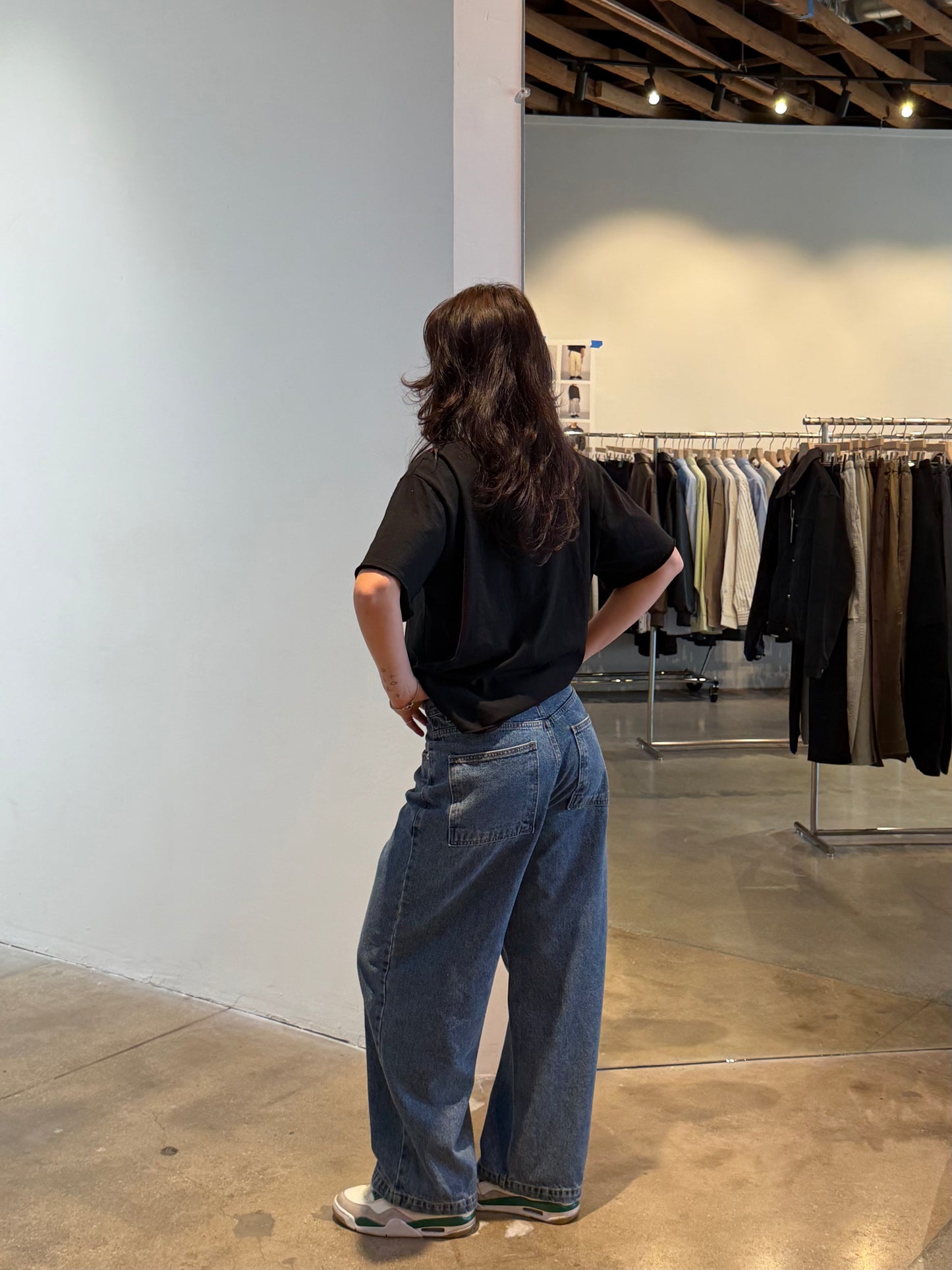 SEMI BARREL DENIM