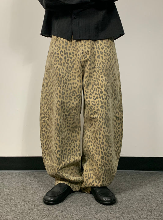 LEOPARD DENIM