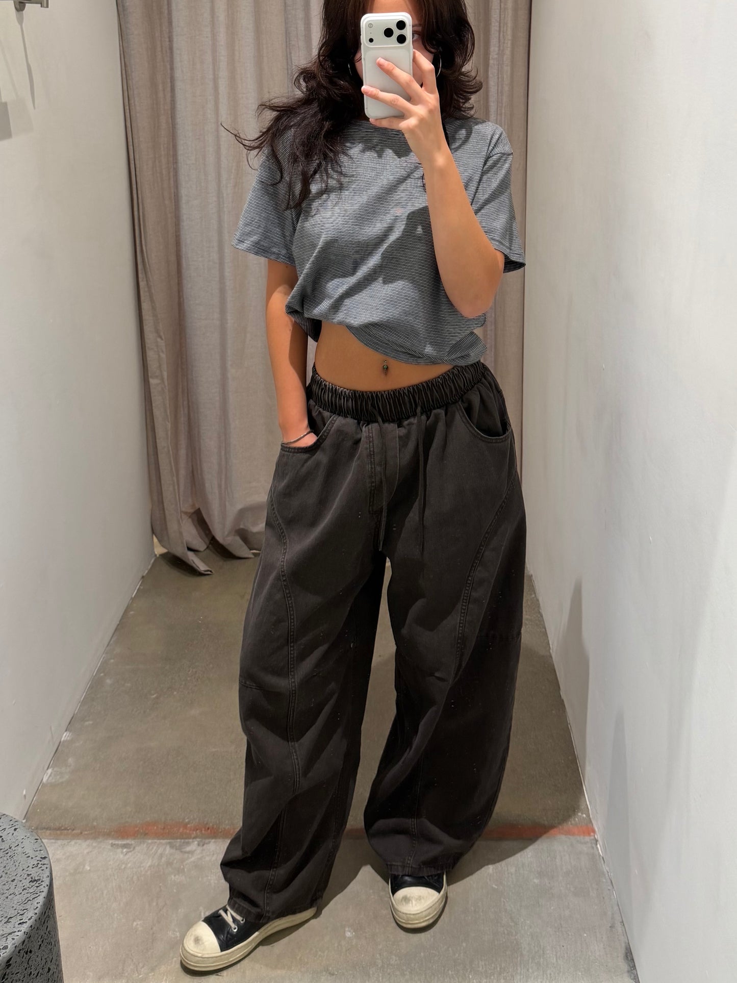 WASHED VINTAGE PANTS