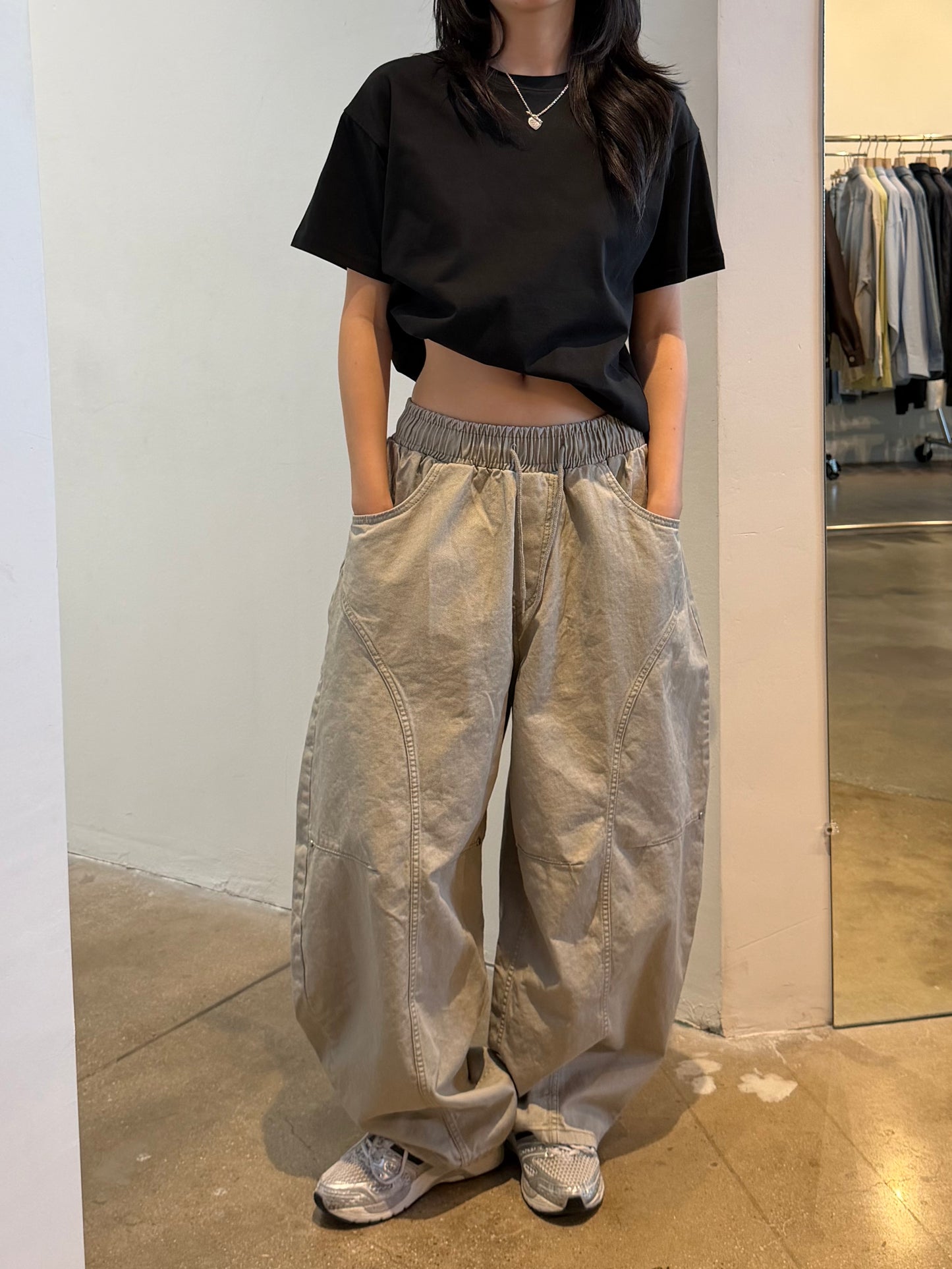 WASHED VINTAGE PANTS