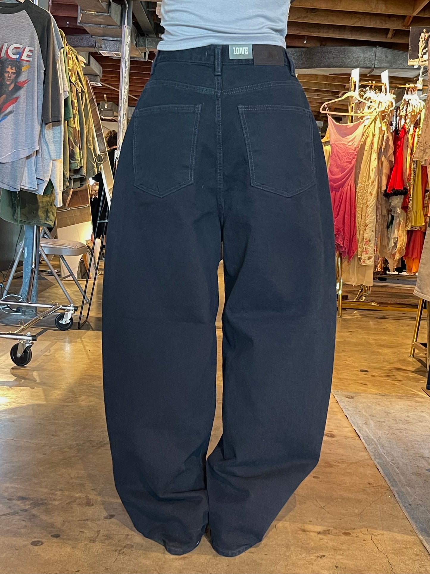 COTTON WIDE PANTS