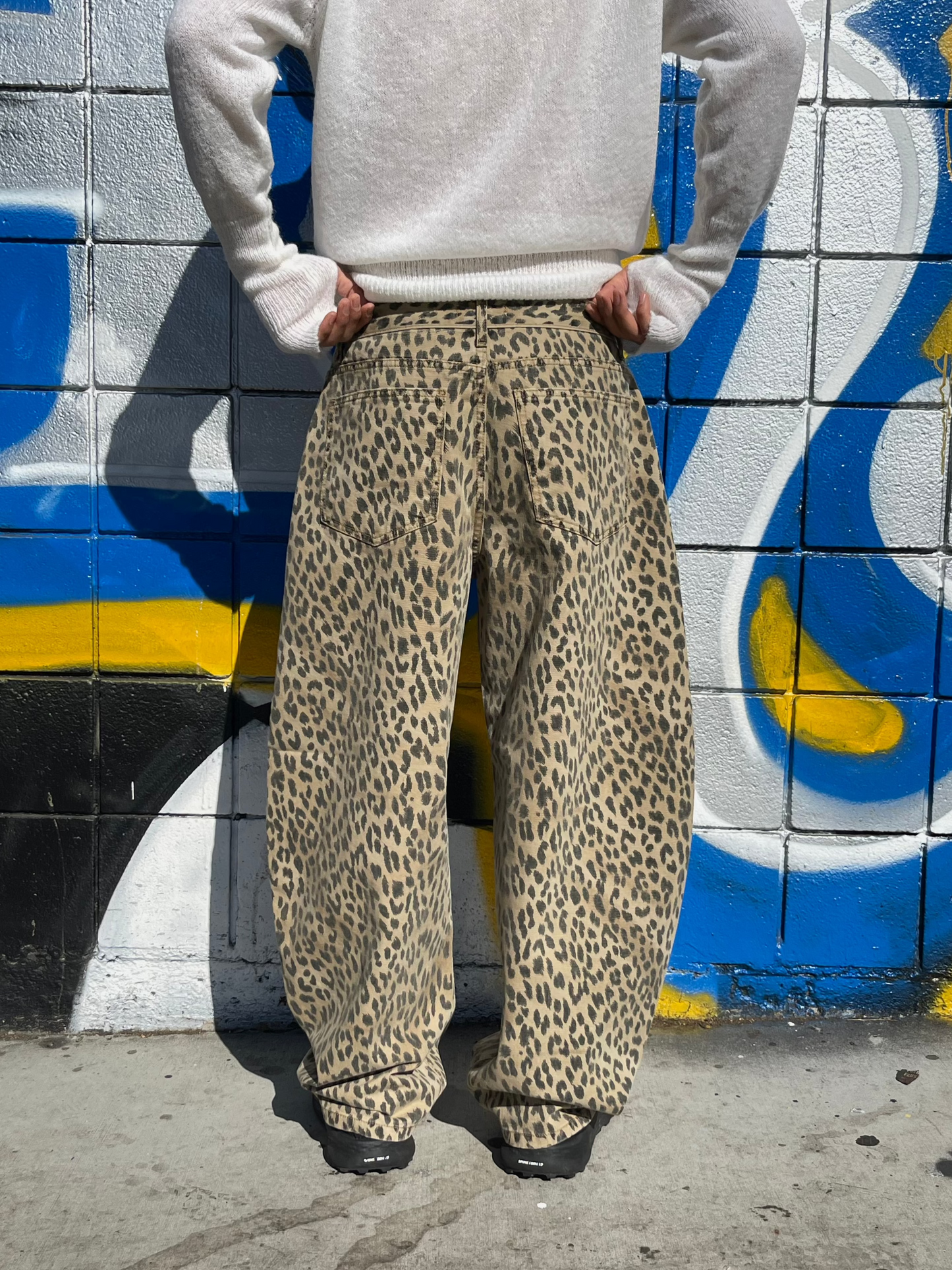 LEOPARD DENIM