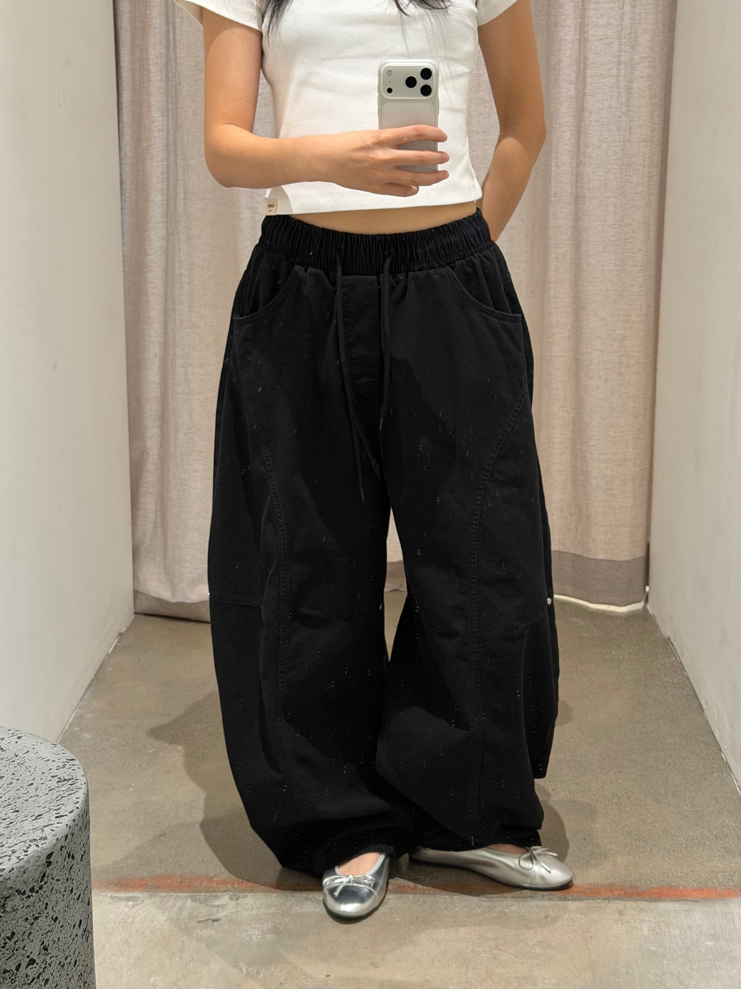 WASHED VINTAGE PANTS