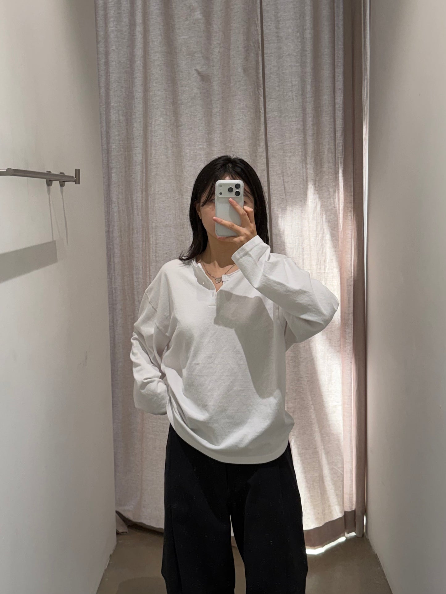 PIGMENT HENLEY TEE