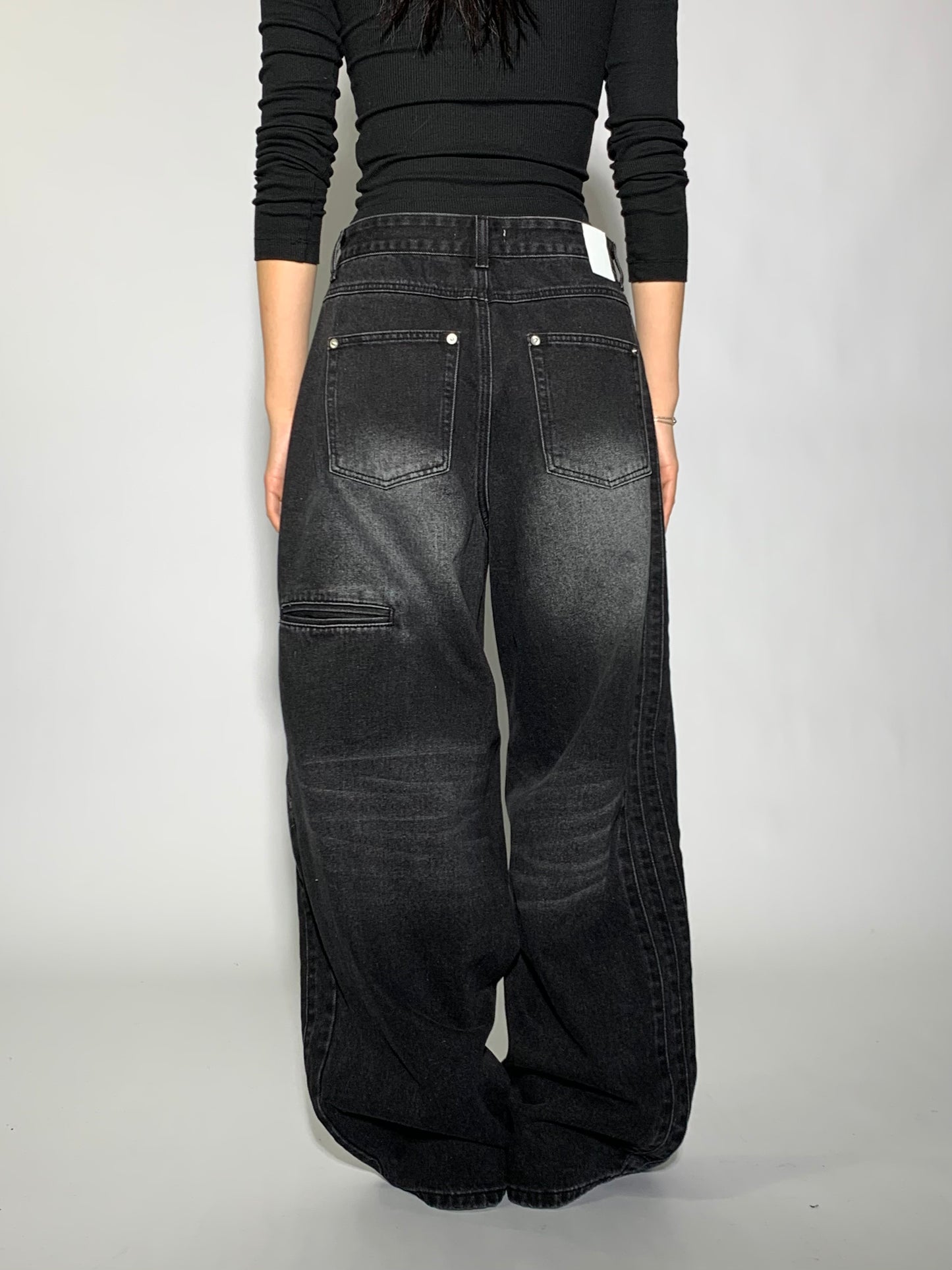LINE WIDE PANTS