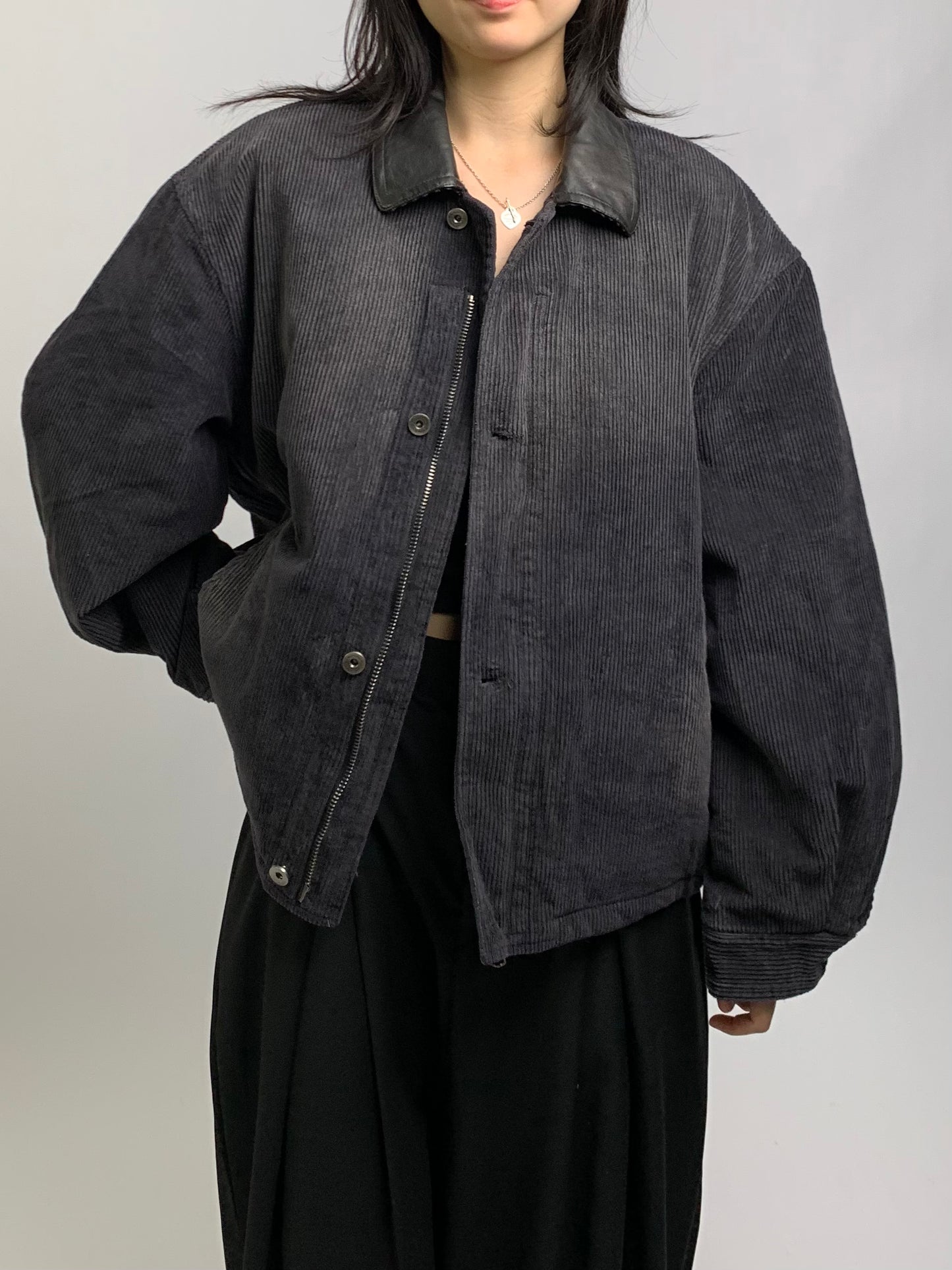 CORDUROY WORK JUMPER