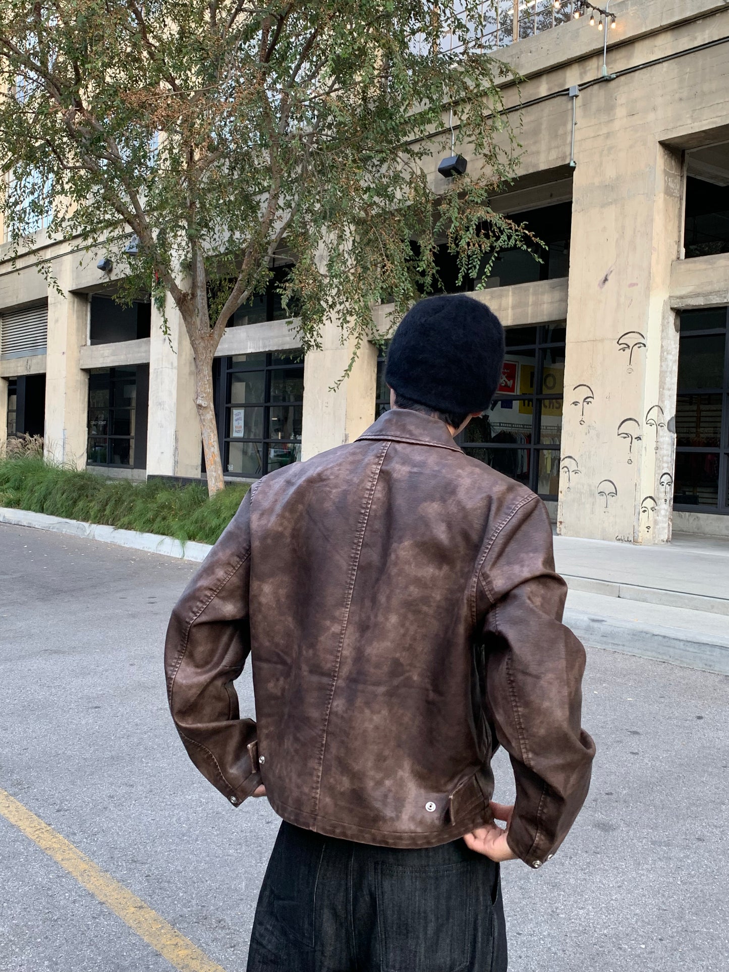 VINTAGE LEATHER JACKET