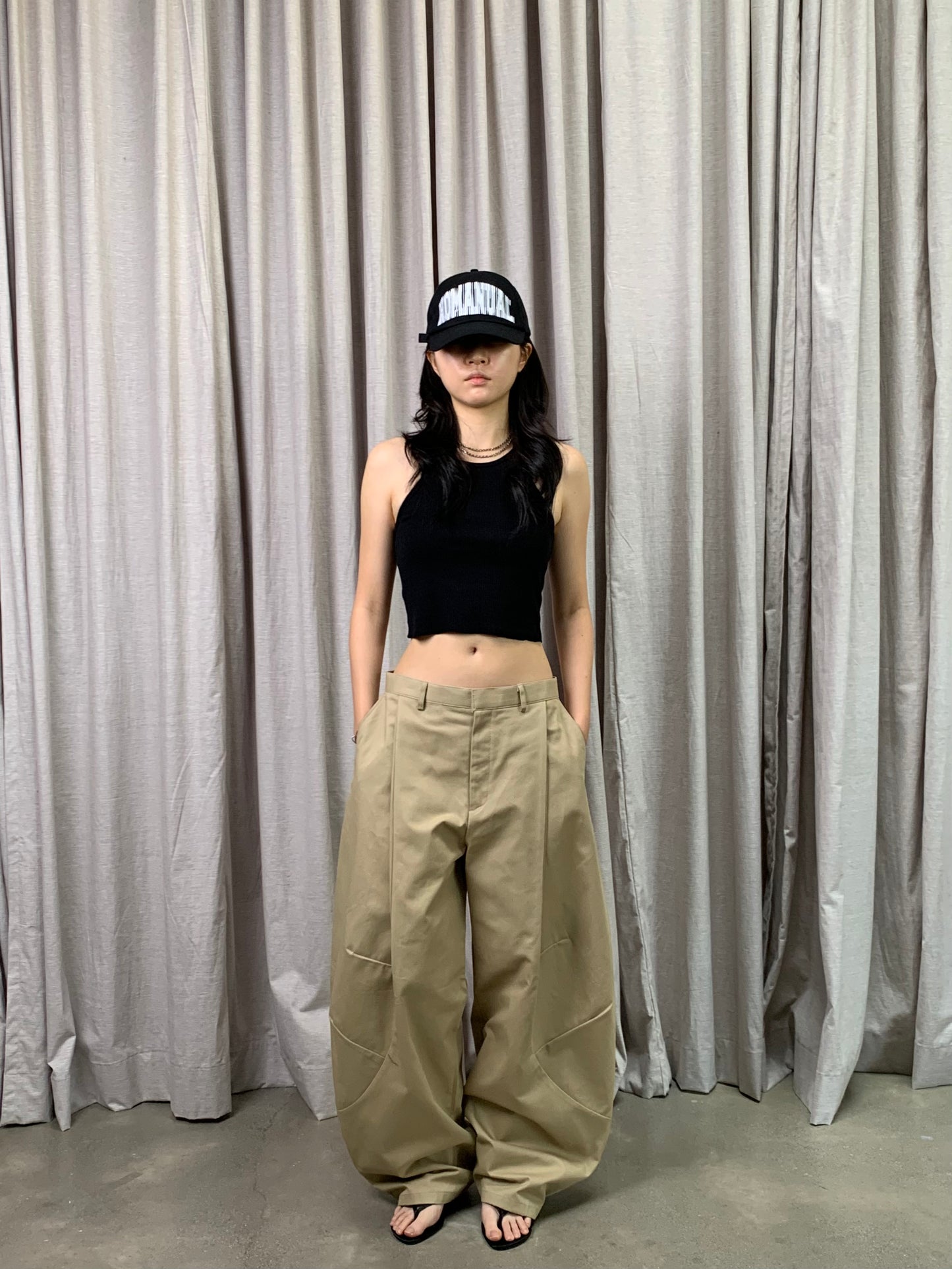 WOOD CURVE PANTS