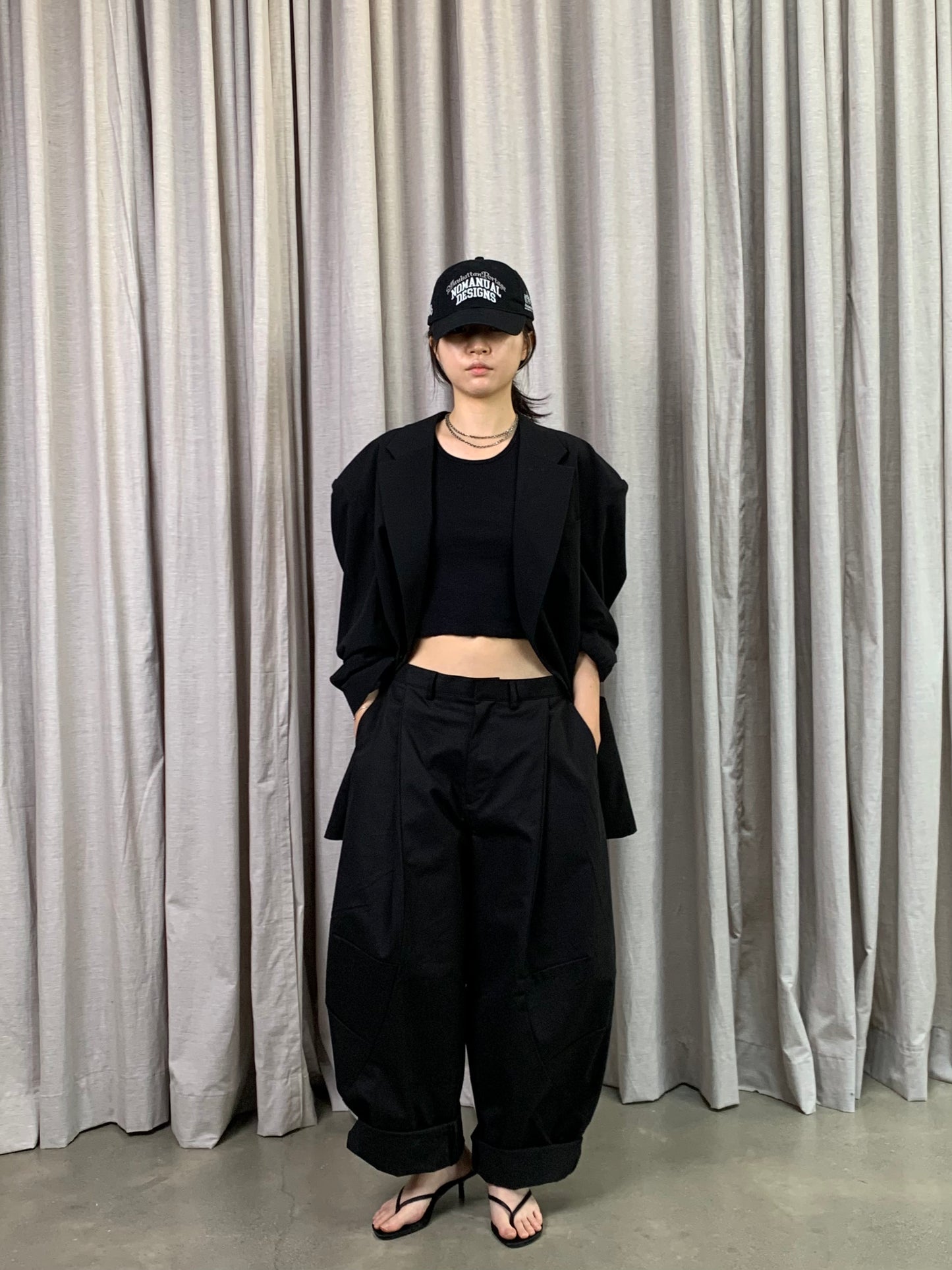WOOD CURVE PANTS