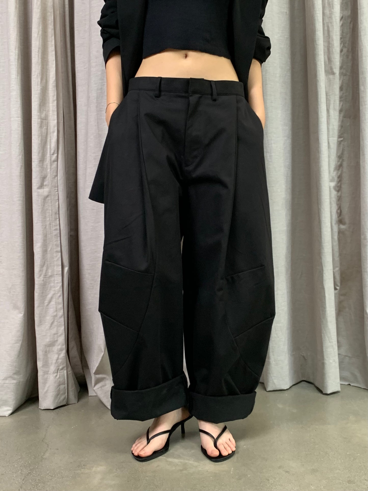 WOOD CURVE PANTS