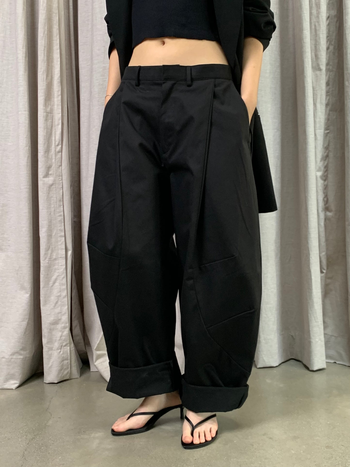 WOOD CURVE PANTS