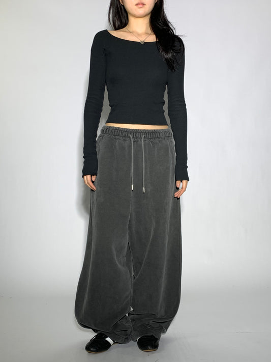 FLEECE BASIC SWEATPANTS