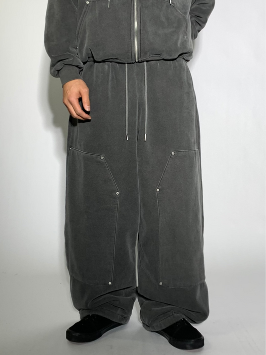 FLEECE DOUBLE KNEE SWEATPANTS