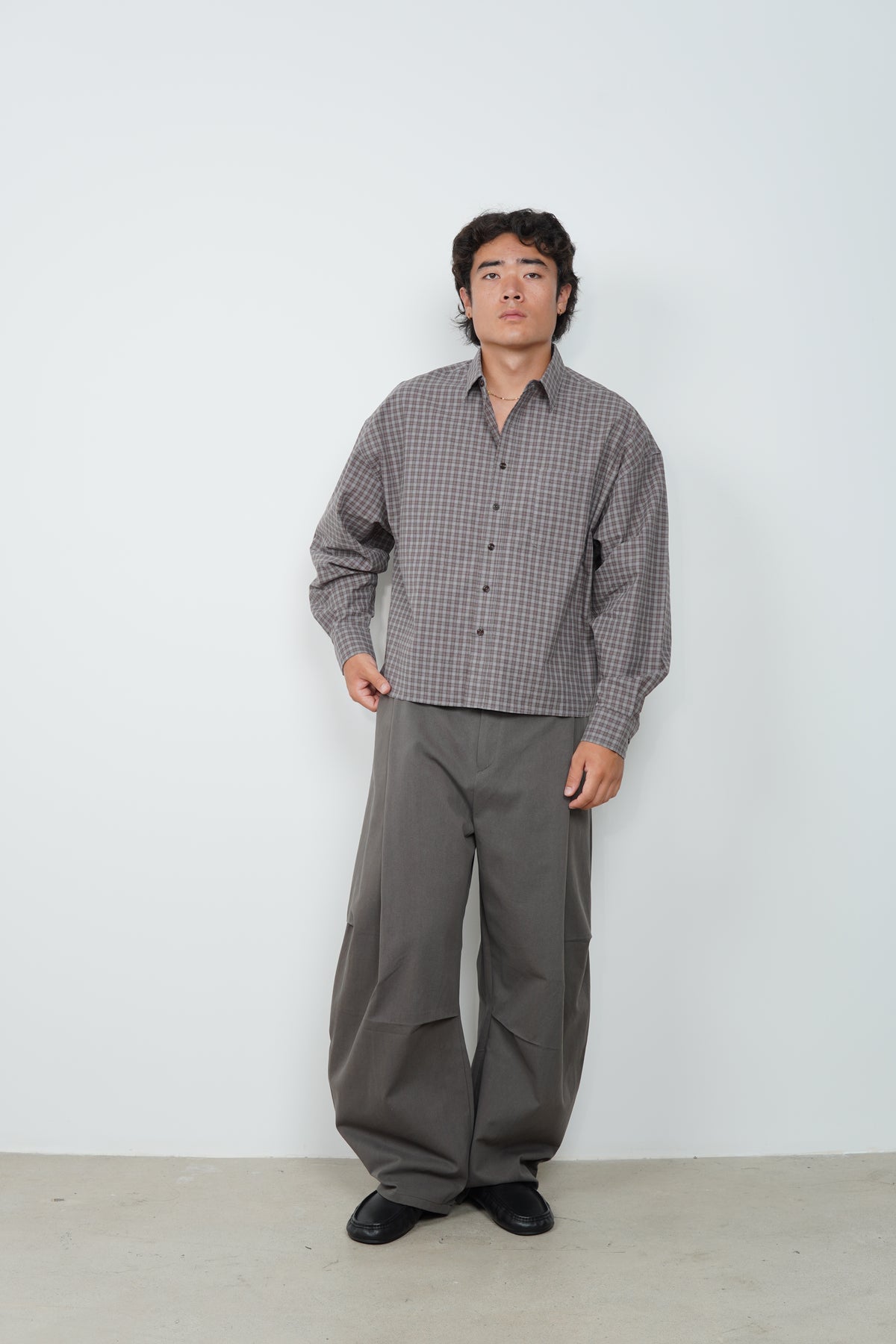 COTTON CURVE PANTS