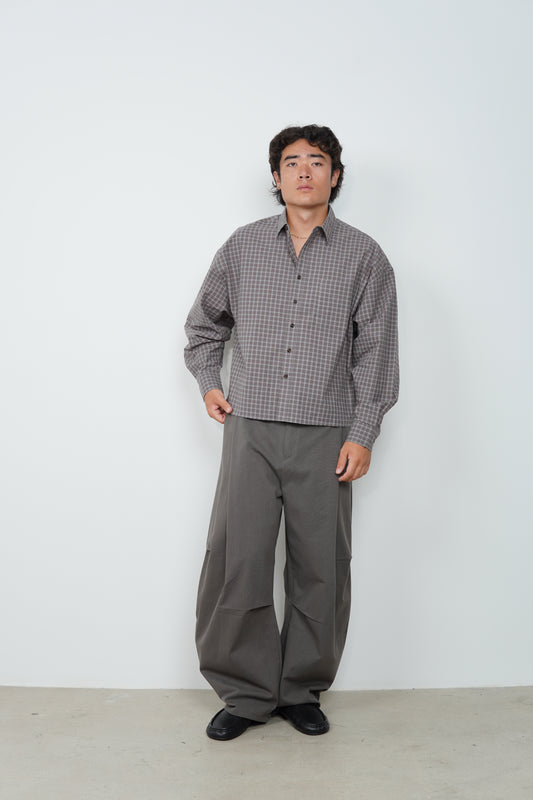 COTTON CURVE PANTS