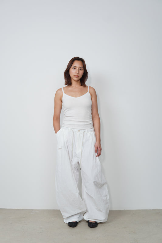 NYLON BARREL PANTS