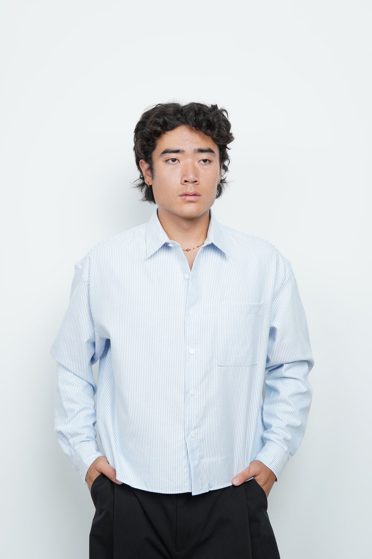 OXFORD CROP SHIRT