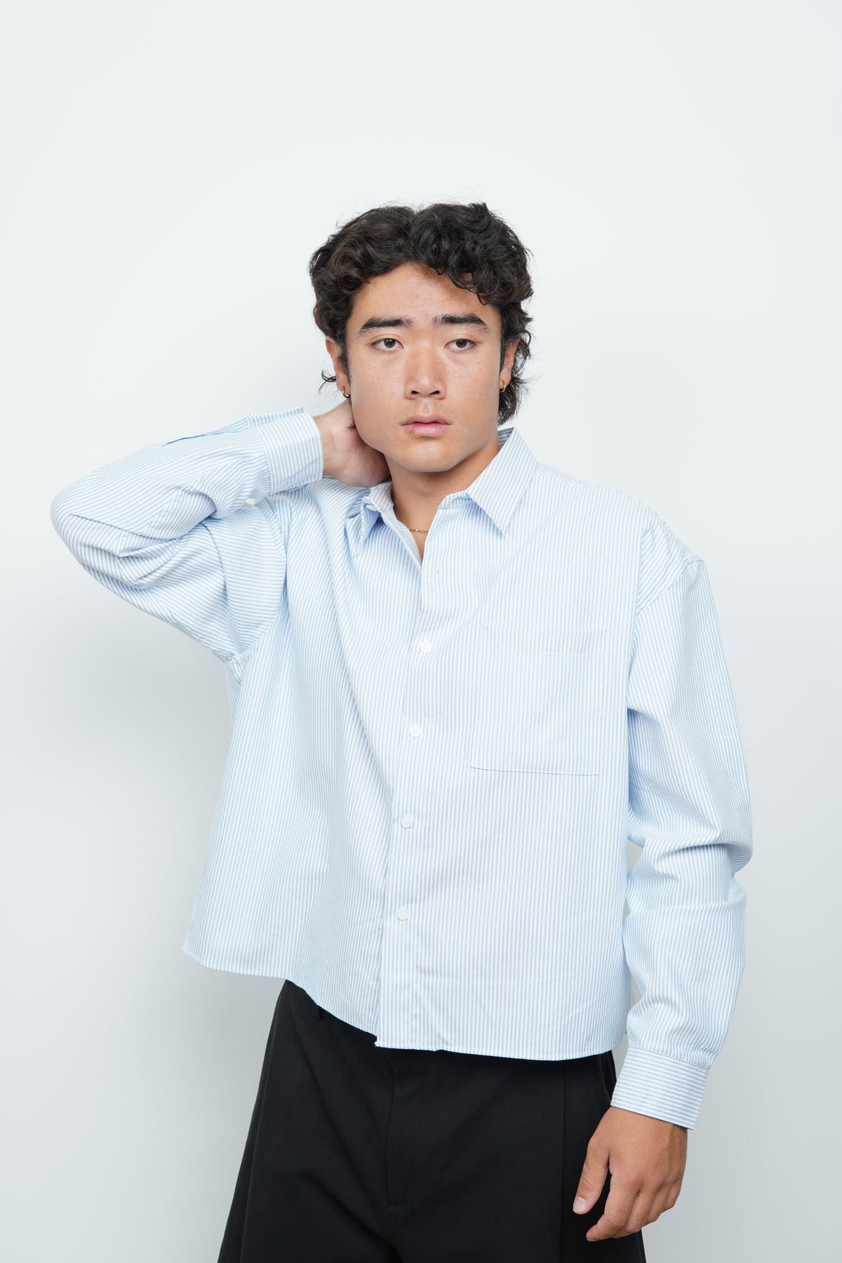 OXFORD CROP SHIRT