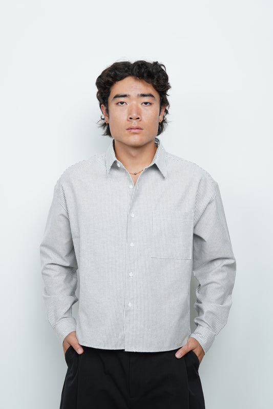 OXFORD CROP SHIRT