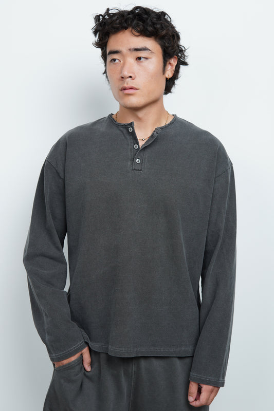 PIGMENT HENLEY TEE
