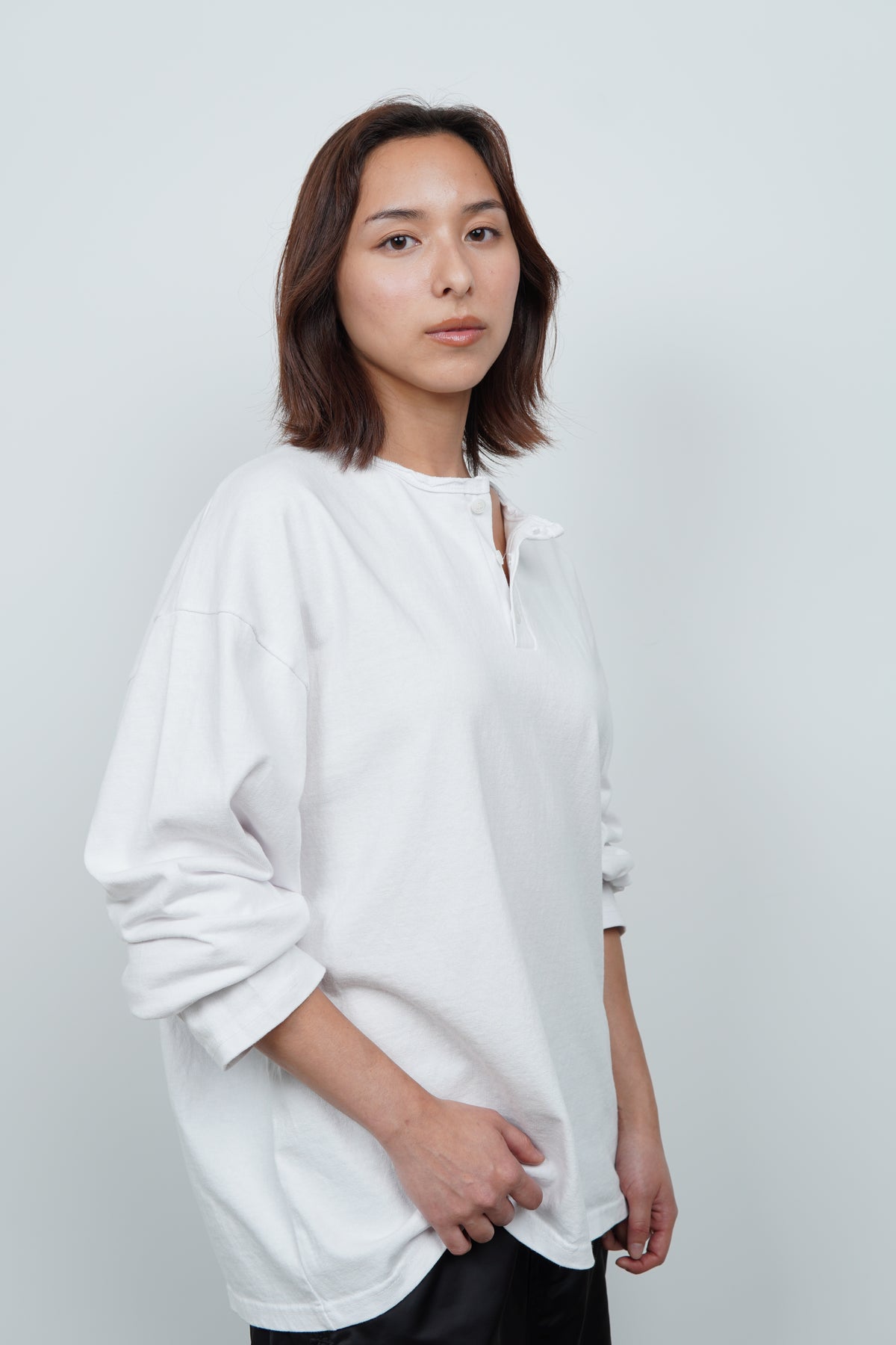 PIGMENT HENLEY TEE