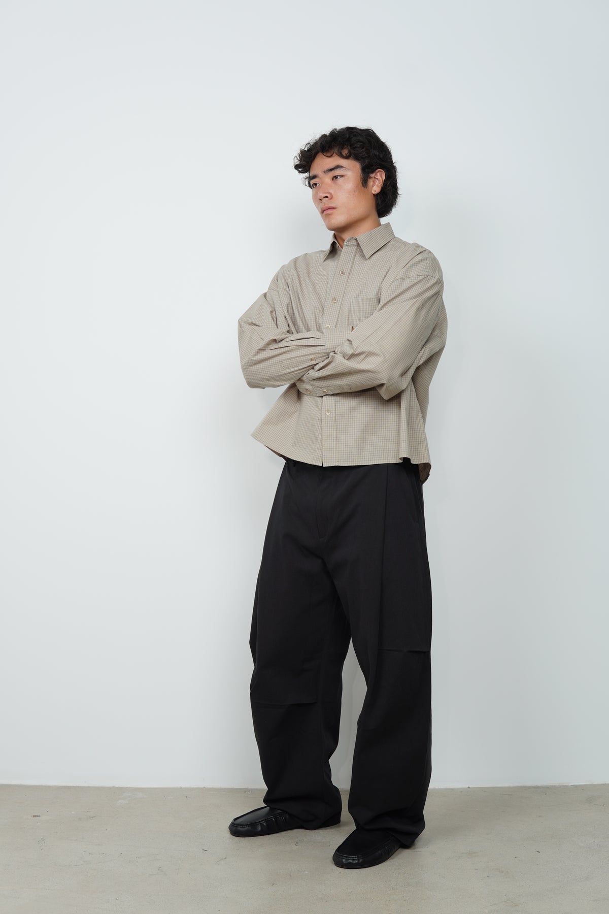 COTTON CURVE PANTS