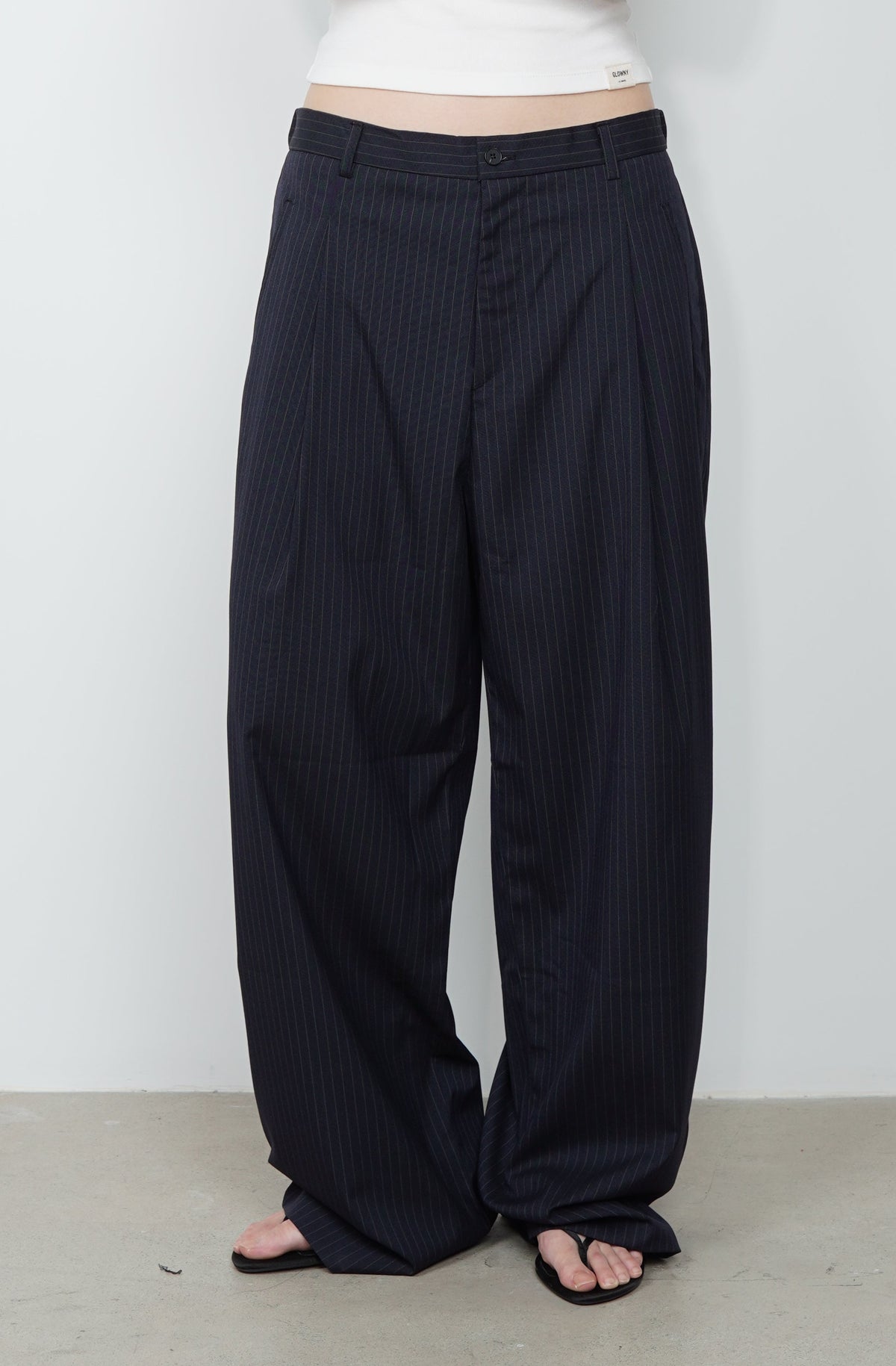 STRIPE BASIC SLACKS