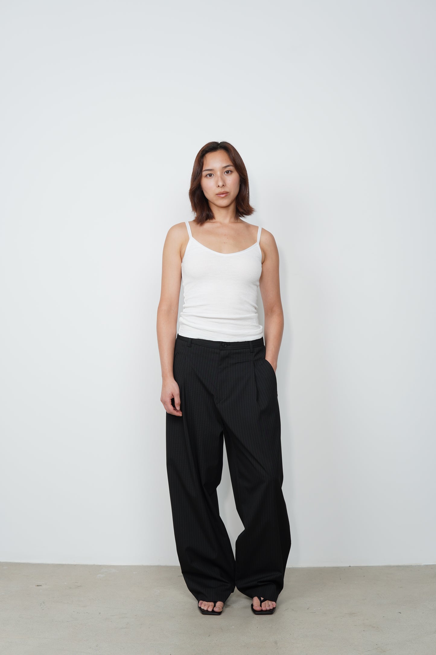 STRIPE BASIC SLACKS