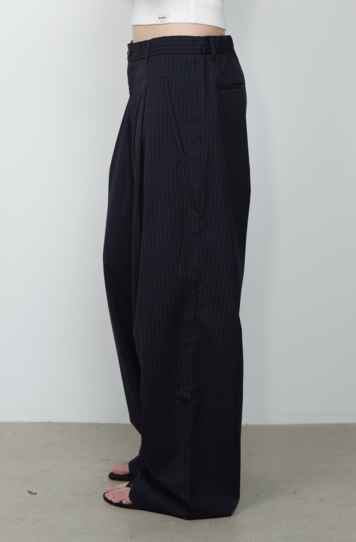 STRIPE BASIC SLACKS