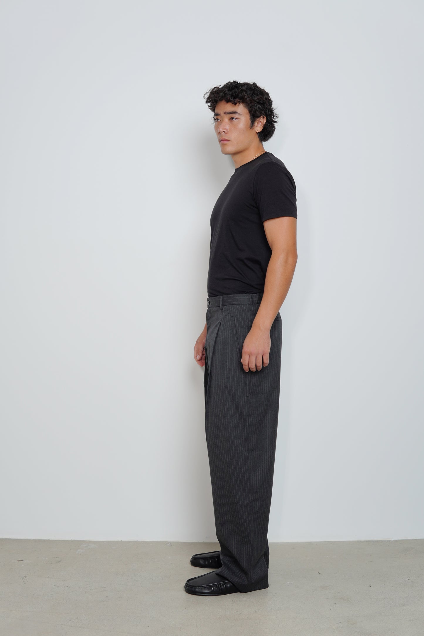 STRIPE BASIC SLACKS