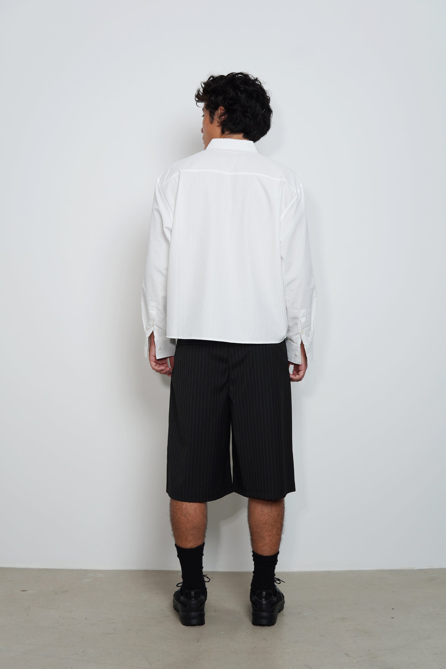 STRIPE BERMUDA (BELT SET)