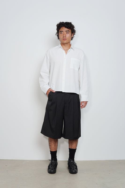 STRIPE BERMUDA (BELT SET)