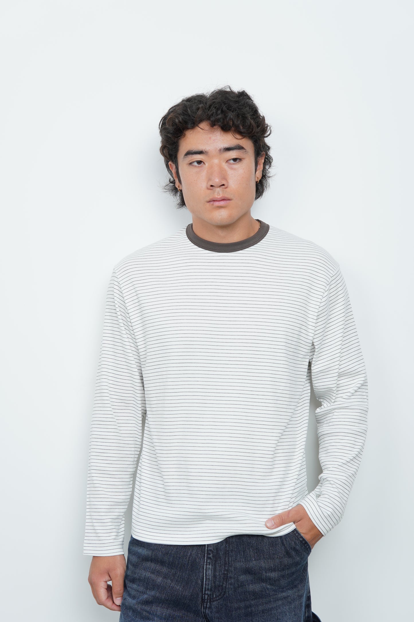 STRIPE RINGER TEE