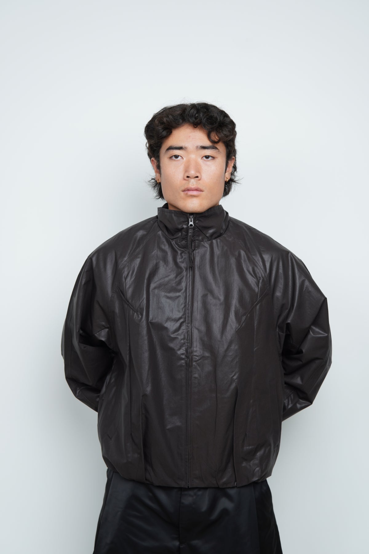 STRUCTURED PLEAT JACKET