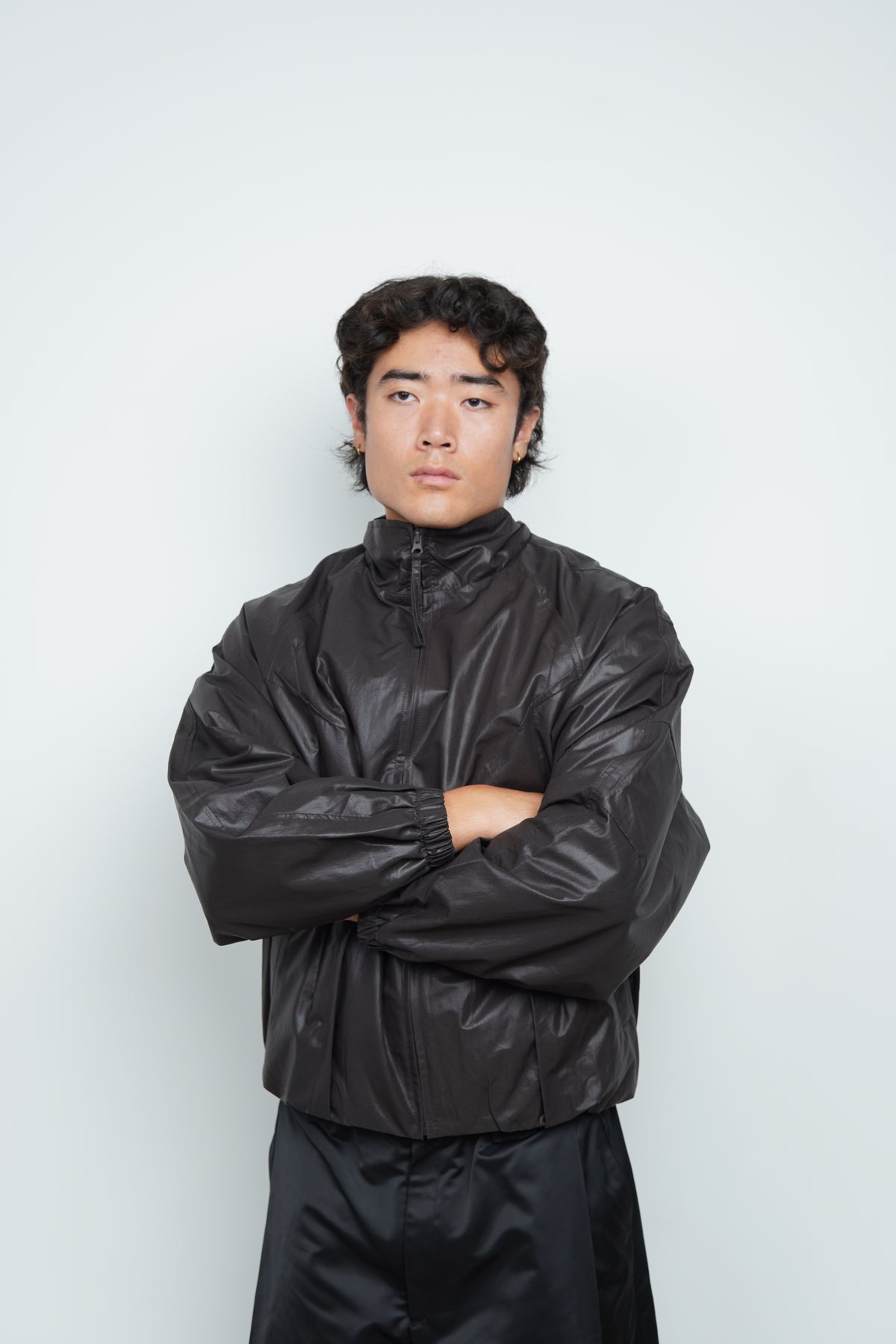 STRUCTURED PLEAT JACKET