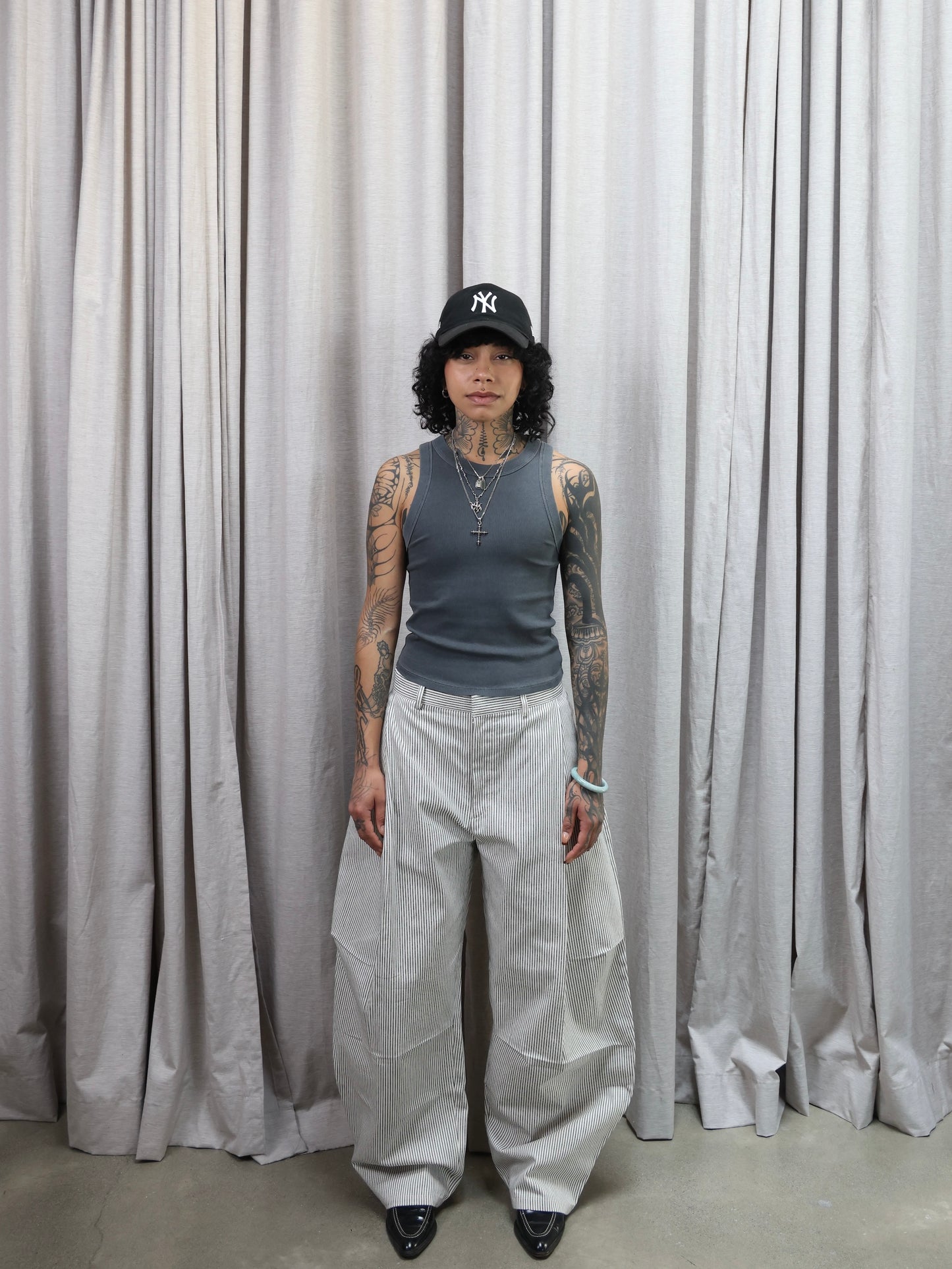 PONY STRIPE DENIM