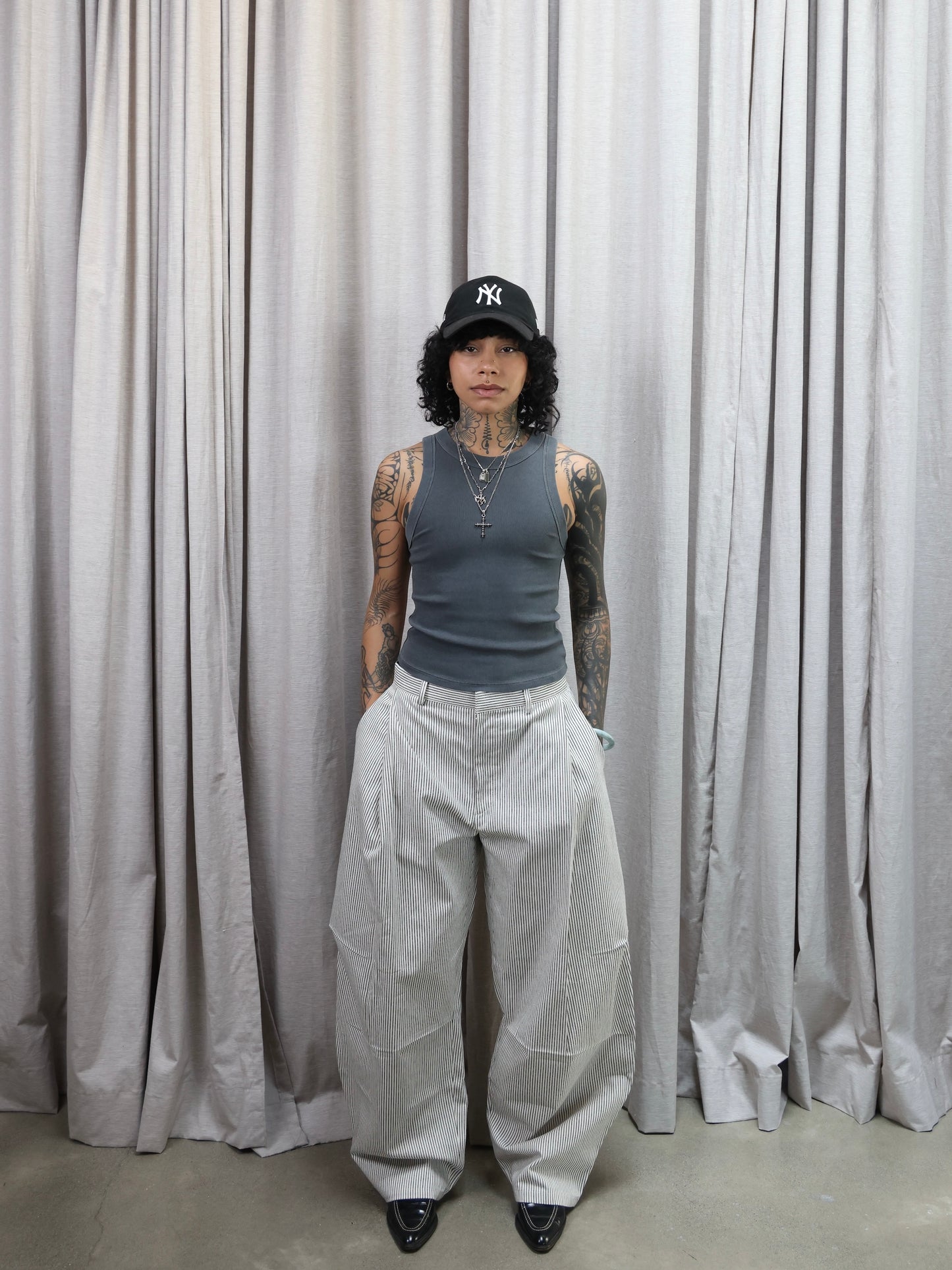 PONY STRIPE DENIM